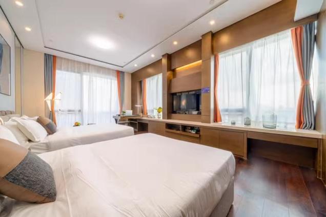 Millenia Executive Apartment Guangzhou East Railway Station Zhujiang New Town Branch - Free Shuttle Bus To Canton Fair Complex During Canton Fair Period Exterior foto